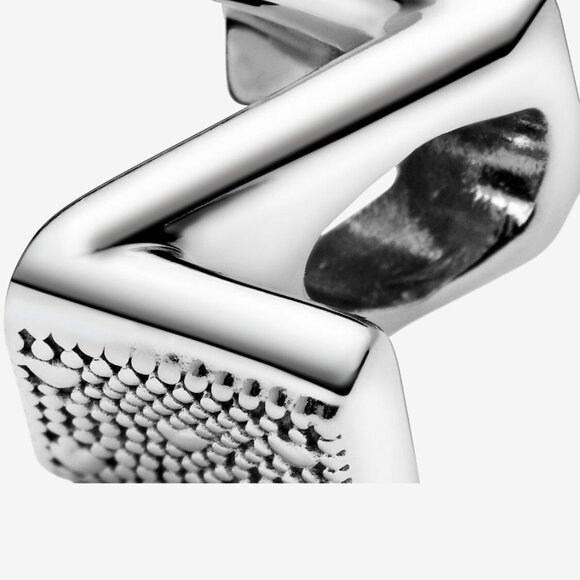 Pandora Letter Z Alphabet Charm - Picture 3 of 6